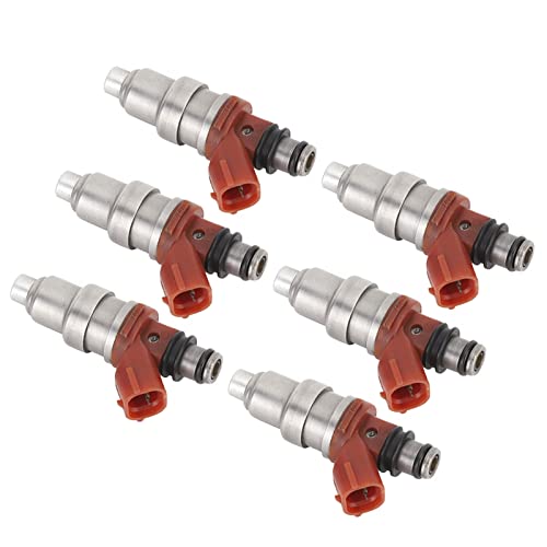 6pcs Ölbrennstoffeinspritzdüse 23250 11070 Verbesserte Strombeschleunigung Stabile Leistung passt an -Autos von Cerlyiont