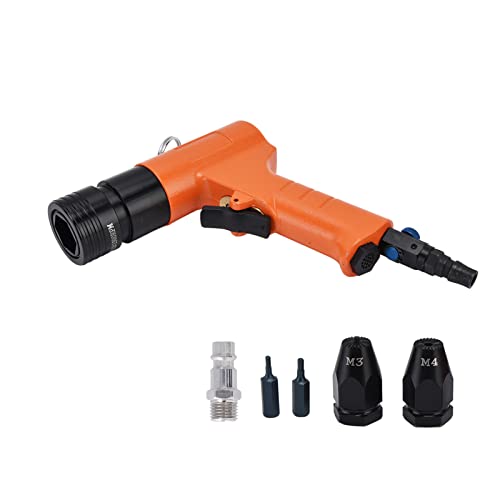 Air Rivet Nut Gun Alloy Steel Pneumatic Riveter M3 M4 Nietwerkzeug 1500 U/min 0,6–0,8 mPa KV -7801F Tragbare Nietpistole [Automobilherstellung, Instrumentenwartung] (US -Stil) von Cerlyiont