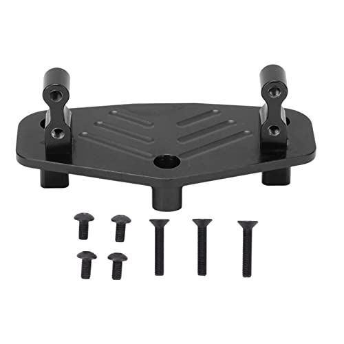 Aluminiumlegierung Metalllenker -Servo -Mount -Basis für LOSI LMT 1/8 LKW -Modifikationsteile (Schwarz) von Cerlyiont
