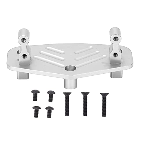 Aluminiumlegierung Metalllenker -Servo -Mount -Basis für LOSI LMT 1/8 LKW -Modifikationsteile (Silber) von Cerlyiont