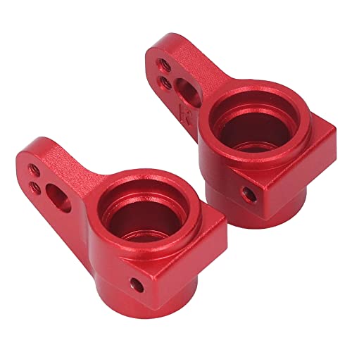 Aluminiumlegierung RC Heckknöchel Arm Hub Crailer Set kompatibel mit LOSI 1/10 22S 2WD RC -Autos (Rot) von Cerlyiont