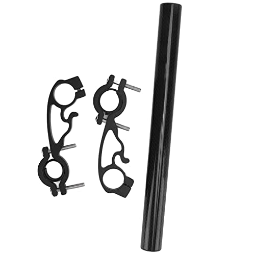 Bike -Lenker -Extender, multifunktionales leichte Doppelfahrrad -Lenker -Verlängerungshalterung, Kohlefaserhalterhalter für Tachometer Computer Mobiltelefon Bike -Lenker -Extender, multifunktionales leichte Doppelfahrrad -Lenker -Verlängerungshalterung, Kohlefaserhalterhalter für Tachometer Computer Mobiltelefon von Cerlyiont