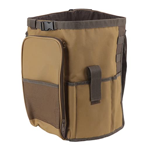 Bucket Organization Bag große Kapazität Tragbares Griff Khaki Outdoor Bucket Symbolletasche von Cerlyiont
