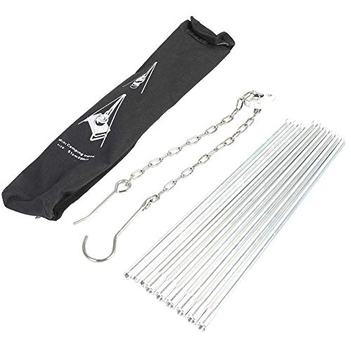 Camping -Stativ, verstellbares Grillrost, harte Alumina -Hängestativgrill, zusammenklappbare Beine zum Kochen über Feuer, Camping -Picknick im Freien, Grill Cookning Grill Camping -Stativ, verstellbares Grillrost, harte Alumina -Hängestativgrill, zusammenklappbare Beine zum Kochen über Feuer, Camping -Picknick im Freien, Grill Cookning Grill von Cerlyiont