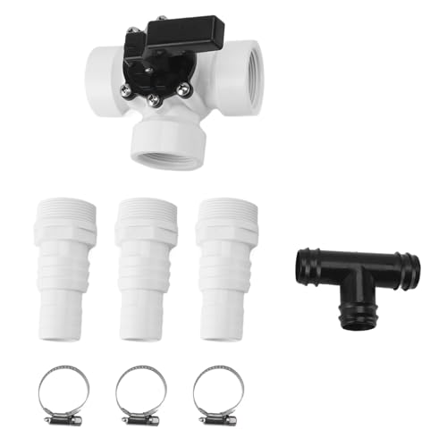 Cerlyiont 3 -Wege -Diverter -Wasserventil steuert den Wasserfluss in Poolsystemen für Gartenpool effizient Cerlyiont 3 -Wege -Diverter -Wasserventil steuert den Wasserfluss in Poolsystemen für Gartenpool effizient von Cerlyiont