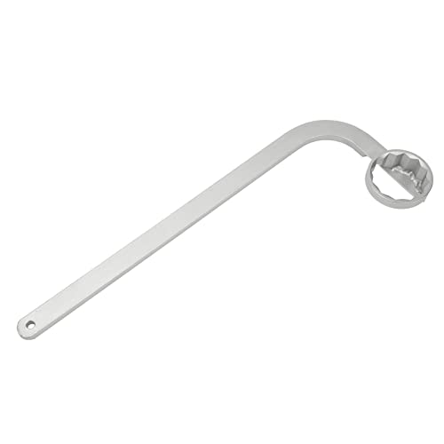 Cerlyiont 46 mm Autodifferentialölfilterschlüssel T10066 Ölfilter Spanner Werkzeug 390 mm Länge Austausch für Sitz von Cerlyiont