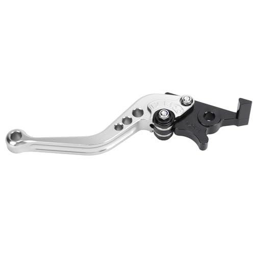 Cerlyiont Faltbremshebel CNC Aluminiumlegierung einstellbarer Bremshebel für Dax125 ST125 CT125 Hunter Cub (Silber) von Cerlyiont