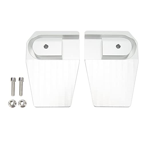 Cerlyiont Motorrad Anti -Skid -Fußpolster -Ersatz -Premium -CNC -Aluminium -Legierung für CMX500 CMX300 2017-2022 (Silber) von Cerlyiont