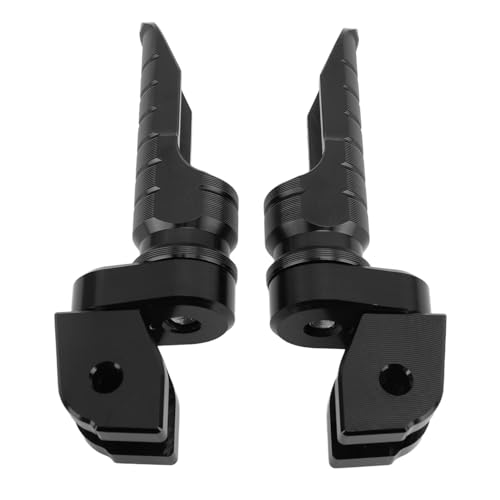 Cerlyiont Motorrad -Frontfußstifte Starker Griff Anti -Schlupf -Kurzhaut -Aluminium -Legierungs -Fuß -Pedal -Ersatz 696 795 796 Optimale Komfort Ruhestation verstärkte Haltbarkeit Anti (Schwarz) von Cerlyiont