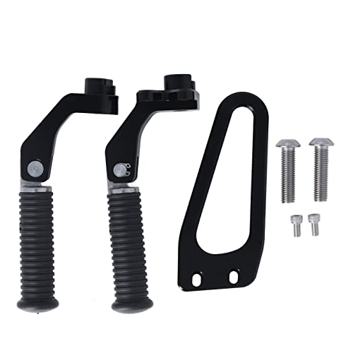 Cerlyiont Motorrad -Heckfuß -Pegs Premium Aluminium Gummi Nonslip einzigartiger Stil R18 2020-2022 von Cerlyiont