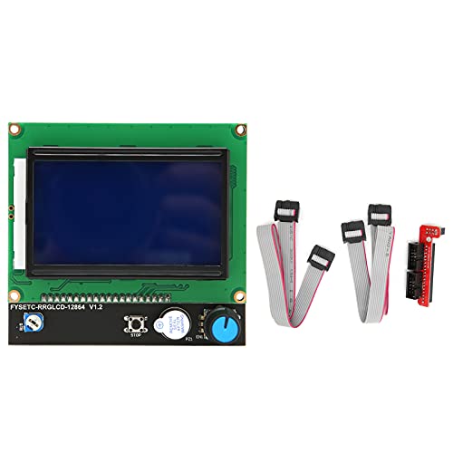 Druckeranzeigecontroller Offline -DrucklCD -Bildschirmmonitor für Reprap -Rampen 1.4 mit Encoder- und Speicherkartenhalter -Adapterplatine Druckeranzeigecontroller Offline -DrucklCD -Bildschirmmonitor für Reprap -Rampen 1.4 mit Encoder- und Speicherkartenhalter -Adapterplatine von Cerlyiont