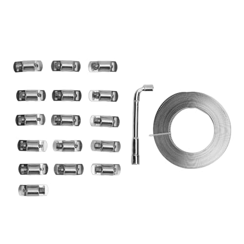 EDELSTAHL-SCHLAUCHKLEMMEN-SORTIMENT-KIT, LANGLEBIGES UMREIFUNGSBAND FÜR ROHR EDELSTAHL-SCHLAUCHKLEMMEN-SORTIMENT-KIT, LANGLEBIGES UMREIFUNGSBAND FÜR ROHR von Cerlyiont