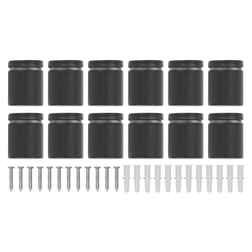 Edelstahl Werbe nägel poliert mattschwarz Wand Standoff Schrauben Set 12 Stück Galerie Edelstahl Werbe nägel poliert mattschwarz Wand Standoff Schrauben Set 12 Stück Galerie von Cerlyiont