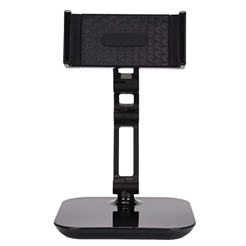 Einstellbarer Tablet -Ständer faltbar bequemer Winkel Tragbares Anti -Schlupf -Design -Tablet -Halterungshalter Desktop Halter Schwarz für den Außenbereich von Cerlyiont