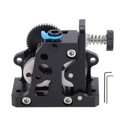 HGX Extruder -Kit gehärteter Stahlreduktionsgetriebe Hotend All Metal HGX Extruder Hochgeschwindigkeitsdruck für 3D -Drucker CR10 Ender 3 CR6 (Schwarz) von Cerlyiont