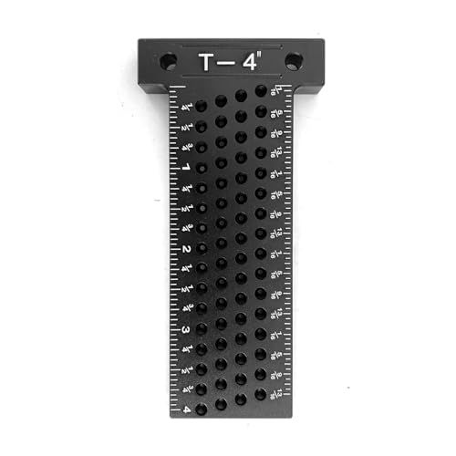 Holzbearbeitungsloch Lineal Imperial Skalen Loch Lokalisierung Hilfsmarkierung Aluminiumlegierung t Formschreiber Holzbearbeitungsloch Lineal Imperial Skalen Loch Lokalisierung Hilfsmarkierung Aluminiumlegierung t Formschreiber von Cerlyiont