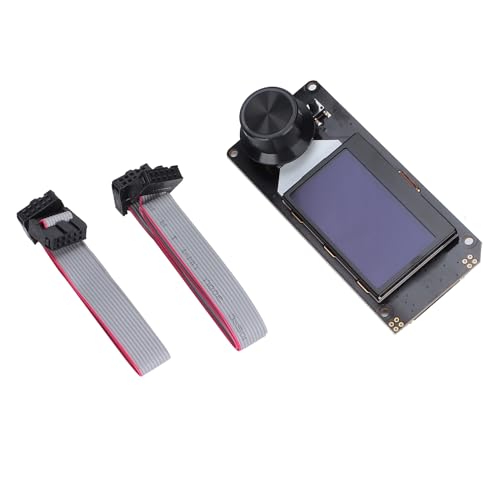 LCD -Anzeigemodul 12864 Storage Card Slot 3D -Drucker Marlin Screen Control Board Encodieren Sie starke dauerhafte Stecker -Play -Drucker -Druckerzubehör [DIY] (Weiß auf RGB) von Cerlyiont