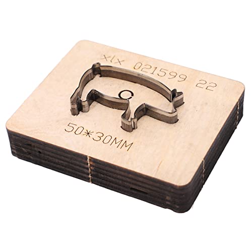 Leder Stanzform Schwein Form Punch Cutter Handwerk Werkzeug für Papier Gummi Kunststoff Leder Stanzform Schwein Form Punch Cutter Handwerk Werkzeug für Papier Gummi Kunststoff von Cerlyiont