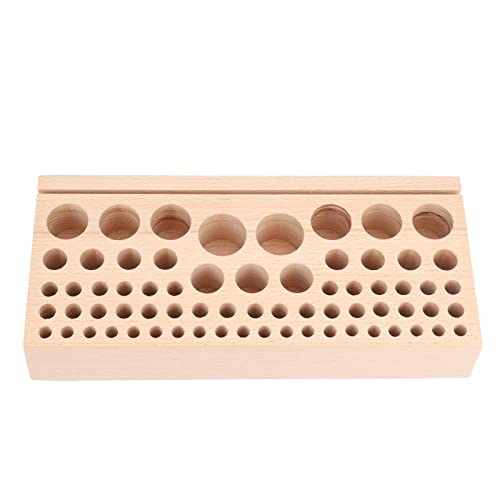 Leder -Werkzeughalter 68 Löcher Buchenholz Holz DIY Machen stabiler angemessener Lochposition Professionelle Lederwerkzeuge Box Leder -Werkzeughalter 68 Löcher Buchenholz Holz DIY Machen stabiler angemessener Lochposition Professionelle Lederwerkzeuge Box von Cerlyiont