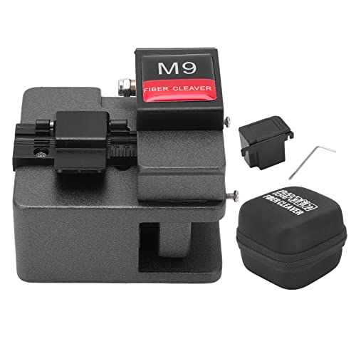 Optical Faser Cleaver Automatisches Messer Return 3 in 1 Fixation hochpräzise Kabelschneidemaschine M9 Schwarz von Cerlyiont