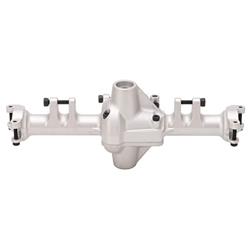 RC -Achsengehäuse Aluminium -Legierungs -Upgrade -Teil für 1/10 RC -Auto verbessert die Leistung der Stabilitätsklettern (Silber) von Cerlyiont