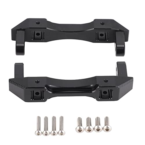 RC -Stoßfänger -Halterung Aluminiumlegierung langlebiger Installationsleistung Verbesserung 1/10 LCG Schwarz von Cerlyiont
