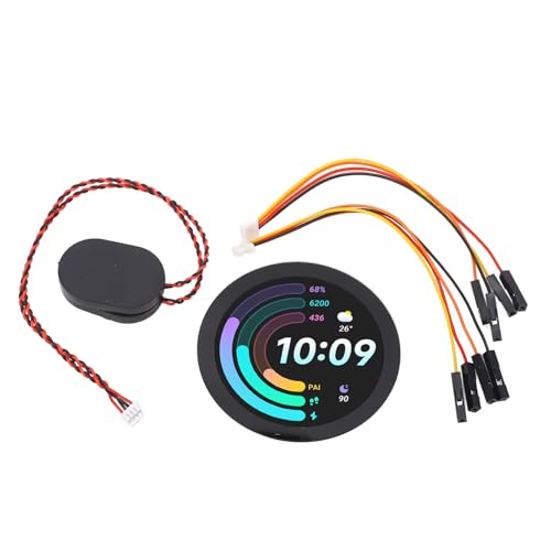 Runde Display Development Board 1.85 Zoll Kapazitiv Touch Typ C Grenzfläche Wireless WiFi 360x360 32 Bit 2 Kernprozessor -Sound -Mikrofon -RTC -Uhr für vielseitige Anwendungen von Cerlyiont