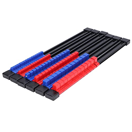 Socket Organizer Tablett tragbare Mehrzweck -ABS Auto Reparaturwerkzeuge für Garage Workbench Schublade von Cerlyiont