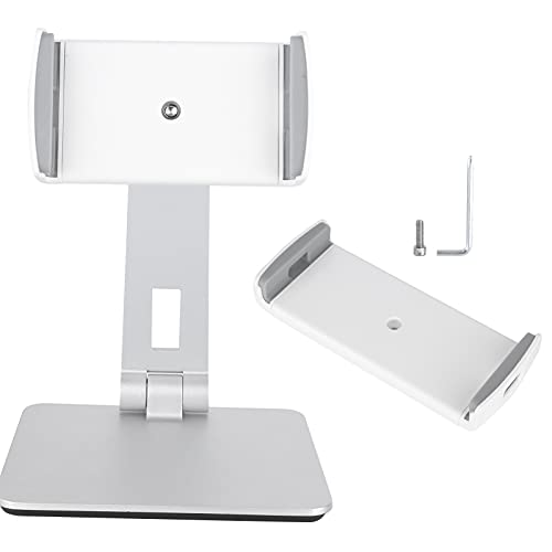 Tablet Ständer Aluminium einstellbare faltbare Handy-Halter für 4-14 Zoll Küchentisch Nacht Büro Grau Grau Tablet Ständer Aluminium einstellbare faltbare Handy-Halter für 4-14 Zoll Küchentisch Nacht Büro Grau Grau von Cerlyiont