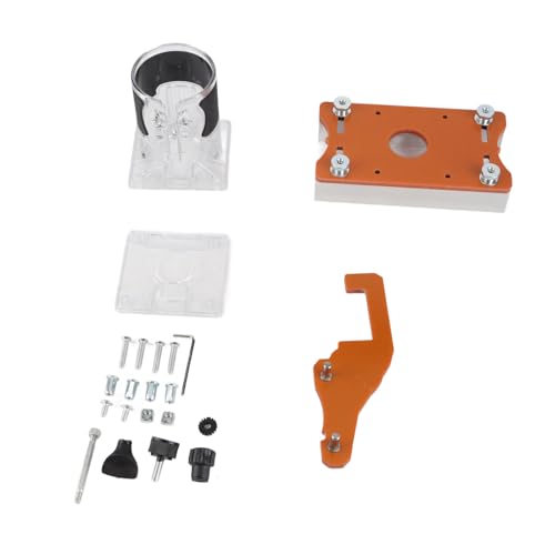 Trimmmaschinenschlitzplatte Locator Clear Deckel Aluminiumlegierung Schutzschutzschild Schamtreue Finishing -Kurve Schneiden Holzbearbeitungswerkzeug Trimmmaschinenschlitzplatte Locator Clear Deckel Aluminiumlegierung Schutzschutzschild Schamtreue Finishing -Kurve Schneiden Holzbearbeitungswerkzeug von Cerlyiont