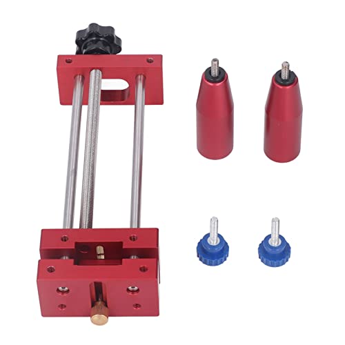 Woodworking Tenoning Safety Clamp, Woodworking Manual Clamp, Aluminum Alloy Manual Pusher Guide Clamp for Router Table Saw, DIY Hand Tool von Cerlyiont