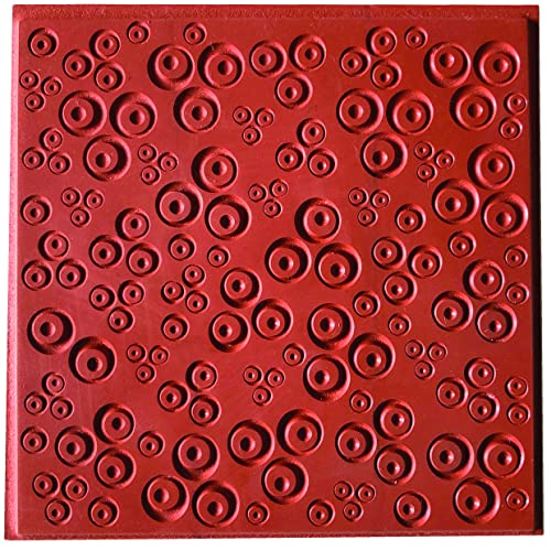 Cernit CE95027 Texturplatte, rot, one size von Cernit