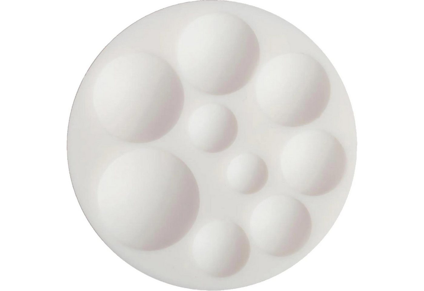 Cernit Modelliermasse 10x Silikonform ø 7cm, runde Cabochons - Weiß CE95119C, CERNIT Cernit Modelliermasse 10x Silikonform ø 7cm, runde Cabochons - Weiß CE95119C, CERNIT von Cernit