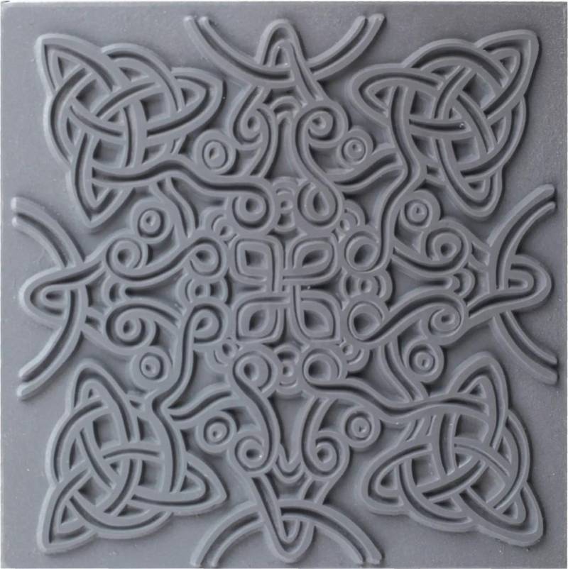 Cernit Modelliermasse 10x Texturmatte, Celtic knot - Grau CE95023C, CERNIT Cernit Modelliermasse 10x Texturmatte, Celtic knot - Grau CE95023C, CERNIT von Cernit
