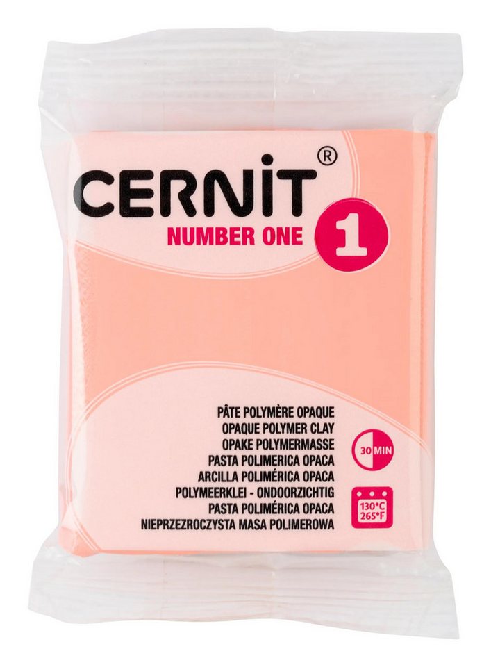 Cernit Modelliermasse 6x Number One, Polymer-Modelliermasse, 56g, Orange CE0900056761C, CERNIT Cernit Modelliermasse 6x Number One, Polymer-Modelliermasse, 56g, Orange CE0900056761C, CERNIT von Cernit