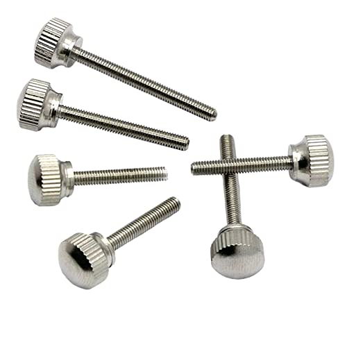 10 Stück M3 x 18/25/30mm Edelstahl-Rändelschraube, handfeste Glas-Feststellschraube für Vorhangfassade, M3x18mm 10 Stück M3 x 18/25/30mm Edelstahl-Rändelschraube, handfeste Glas-Feststellschraube für Vorhangfassade, M3x18mm von Cerobit