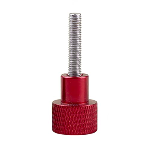 2 Stück M3/M4 Aluminiumlegierung Rändelschraube, Schrittknopf Handschrauben anziehen, M3x25-d12x12 2 Stück M3/M4 Aluminiumlegierung Rändelschraube, Schrittknopf Handschrauben anziehen, M3x25-d12x12 von Cerobit