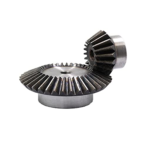 Drehzahlverhältnis 1: 2 Kegelrad 1.5 Modulus 16 Zähne + 32 Zähne Innenlochdurchmesser 10mm 90 Grad Antrieb Vermittlungs- Stahl Gangschraube M5 Drehzahlverhältnis 1: 2 Kegelrad 1.5 Modulus 16 Zähne + 32 Zähne Innenlochdurchmesser 10mm 90 Grad Antrieb Vermittlungs- Stahl Gangschraube M5 von Cerobit