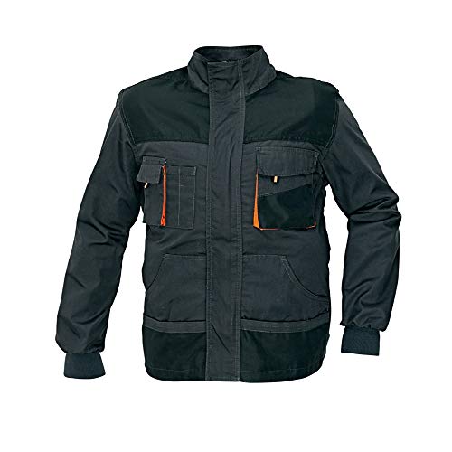 CERVA 0301 0046 12 Emerton Jacke, Schwarz/Grau/Dunkelgrau, Größe 50, 20 Stück von Cerva