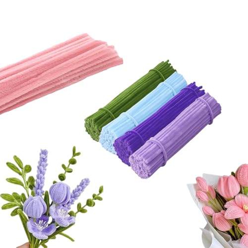 Tulpe Blumenstrauß Pfeifenreiniger Set,250 Stück Pfeifenputzer zum Basteln Blumen,Pfeifenreiniger zum Basteln,Bouquet Pfeifenreiniger Set, 5 Farben Pipe Cleaner für Blumenstrauß DIY Basteln Tulpe Blumenstrauß Pfeifenreiniger Set,250 Stück Pfeifenputzer zum Basteln Blumen,Pfeifenreiniger zum Basteln,Bouquet Pfeifenreiniger Set, 5 Farben Pipe Cleaner für Blumenstrauß DIY Basteln von CesmiPSteh