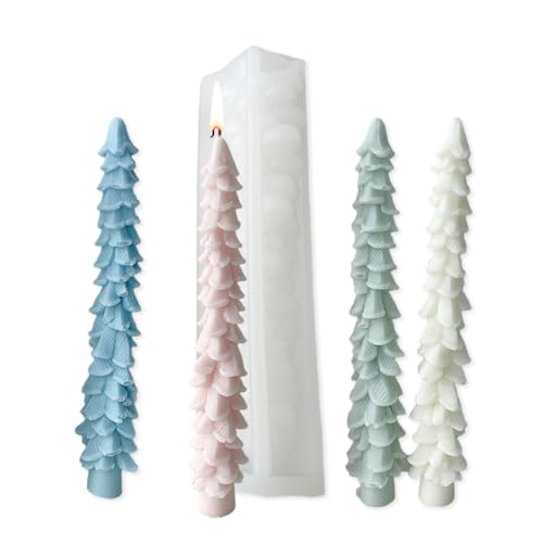 Cestony 3D Tannenbaum Weihnachtsbaum Form Silikon Kerzenformen für die Herstellung von Kerzen, Harz, Stumpen, Aromatherapie, Kerzen, Wachs, Seife, Blume, Exemplar, Ton, Handwerk, Desktop-Dekoration Cestony 3D Tannenbaum Weihnachtsbaum Form Silikon Kerzenformen für die Herstellung von Kerzen, Harz, Stumpen, Aromatherapie, Kerzen, Wachs, Seife, Blume, Exemplar, Ton, Handwerk, Desktop-Dekoration von Cestony