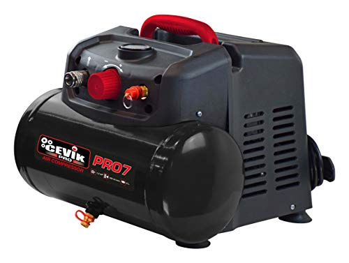 Cevik CA-PRO7N Kompressor ohne Öl, 6 Liter von CEVIK PRO