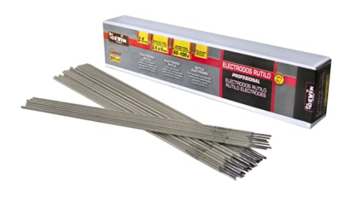 CEVIK PRO Schweißelektroden 2,5 mm – Packung mit 225 Stück – MMA-Schweißgerät – AWS E6013 – Rutil-Zubehör zum Schweißen von Elektroden – stabiler Bogen – einfaches Zünden – Haushalts von CEVIK PRO