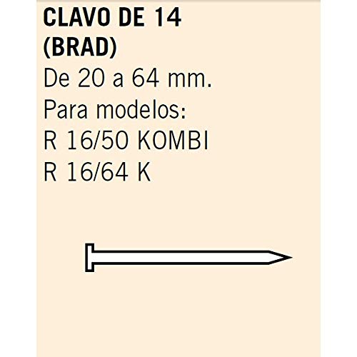 Cevik mcbrad14 – 40 – Nagel 14 Länge 40 mm Box von 2 Tausende von Cevik