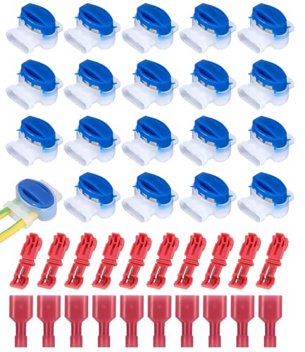 Cexovo 40 STK Mähroboter Kabelverbinder,Kabelverbinder Mähroboter, Rasenmäher Kabel Verbinder,mit 5 x Verbinder,Mit 5 Terminals,wasserdichte Kabelverbinder für Rasenroboter Rasenmäher Mähroboter Cexovo 40 STK Mähroboter Kabelverbinder,Kabelverbinder Mähroboter, Rasenmäher Kabel Verbinder,mit 5 x Verbinder,Mit 5 Terminals,wasserdichte Kabelverbinder für Rasenroboter Rasenmäher Mähroboter von Cexovo