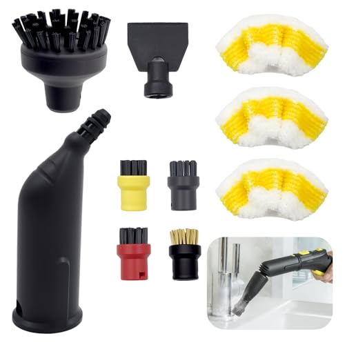 10 Stück Rundbürsten Set für Dampfreiniger – Kompatibel mit Kärcher EasyFix SC1 SC2 SC3 SC4 SC5 – Ersatzteile & Zubehör Düsenbürsten 10 Stück Rundbürsten Set für Dampfreiniger – Kompatibel mit Kärcher EasyFix SC1 SC2 SC3 SC4 SC5 – Ersatzteile & Zubehör Düsenbürsten von CeyKvo