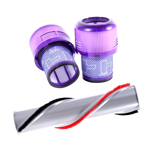 2-in-1 Set: Ersatzbürstwalze + 2 Filter für Dyson V11 | Kompatibles Zubehör für Teppich & Hartböden | Staubsauger-Ersatzteil 2-in-1 Set: Ersatzbürstwalze + 2 Filter für Dyson V11 | Kompatibles Zubehör für Teppich & Hartböden | Staubsauger-Ersatzteil von CeyKvo