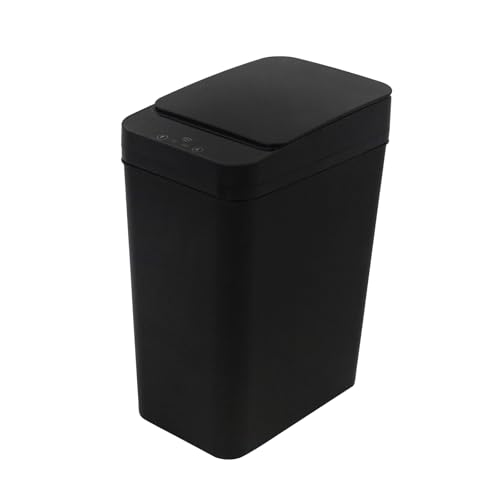 CeyKvo 12L Sensor Mülleimer mit Deckel Schwarz – Leiser & Wasserdichter Intelligenter Abfallbehälter für Bad, Küche, Wohnzimmer, Büro,Intelligenter Mülleimer Abfallbehälter Papierkorb CeyKvo 12L Sensor Mülleimer mit Deckel Schwarz – Leiser & Wasserdichter Intelligenter Abfallbehälter für Bad, Küche, Wohnzimmer, Büro,Intelligenter Mülleimer Abfallbehälter Papierkorb von CeyKvo