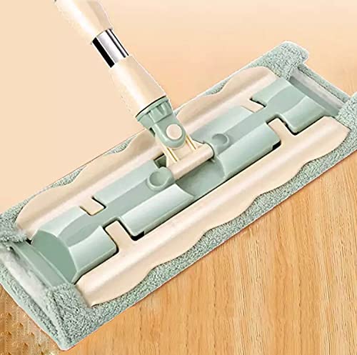 Cfty Reinigungsmopp Flacher Mop-Boden-Teleskop-MOP 360-Grad-Griff-Mopp for Hausküche Fliesen Reinigung Spin Mopp Drehen Superfine Faser(Style 3) von Cfty