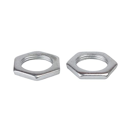 Cfty Sicherungsmutter Kohlenstoffstahl dünne Mutter kleine hexagonale Flache Mutter Feinkraft ultradünne Mutter M6 M8 M9 M10 M12 M14 M16 M18 M20 M22 M24 M27 M30(M8-0.75-2.5mm(10PCS)) von Cfty